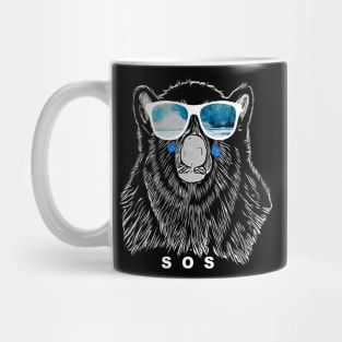 Polar Bear send out an SOS Mug